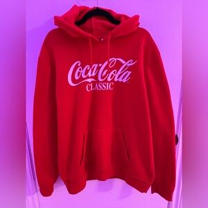 Oversized Coca-Cola hoodie